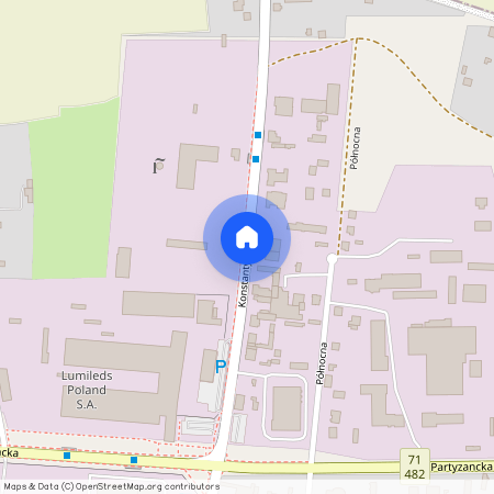 ul. Konstantynowska, Pabianice, pabianicki, łódzkie