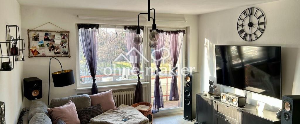 Gemütliche 2-Zimmer-Wohnung mit Balkon und EBK in zentraler Lage von Villingen - Foto 1