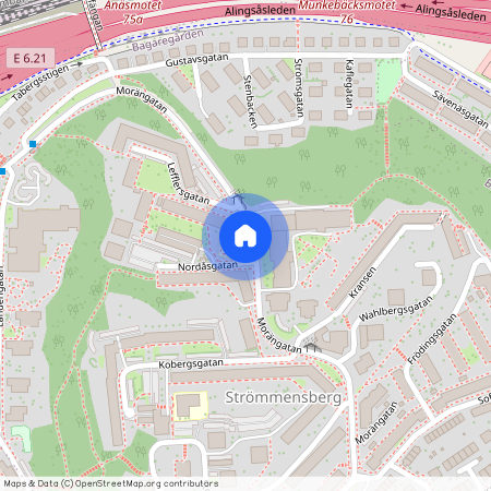 Bagaregården, Göteborg, Västra Götaland, Morängatan 18A