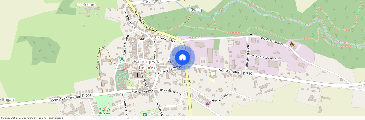 2 RUE DU CHATELET - BAZOUGES-LA-PEROUSE (35560)