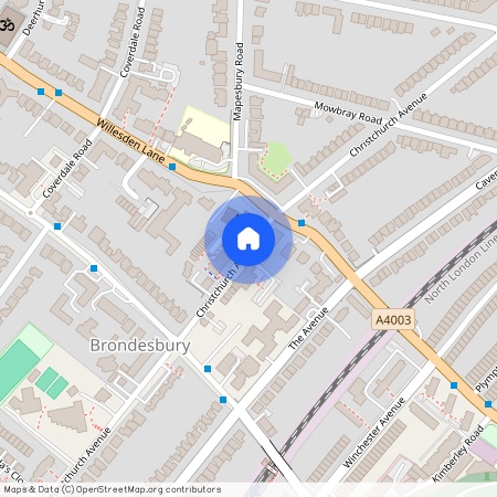 Christchurch Avenue, NW6, London