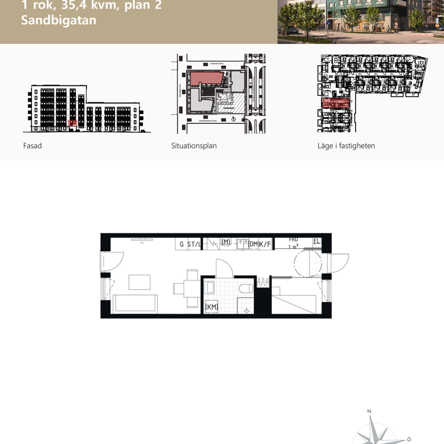 Sandbigatan 32, 75255, Uppsala - Foto 2