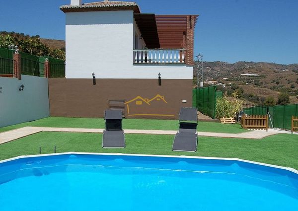 Fantastic Villa with Private Swimming Pool for Long Term Rental in Frigiliana Countryside