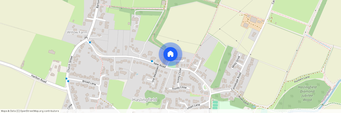 Sidney Gardens, Haslingfield, Cambridge