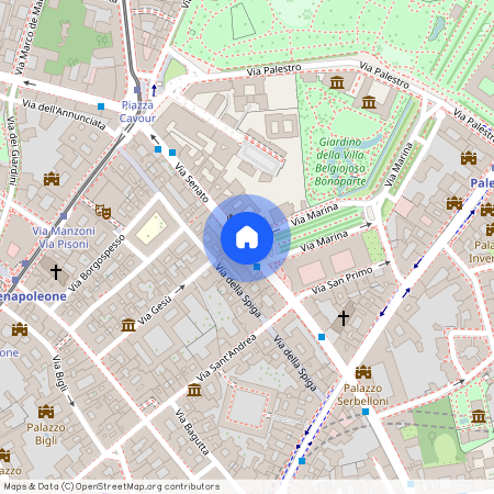 Via Senato, Włochy, Milan