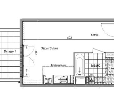 Location Appartement 1 pièces 26 m2 à Eaubonne - Photo 2