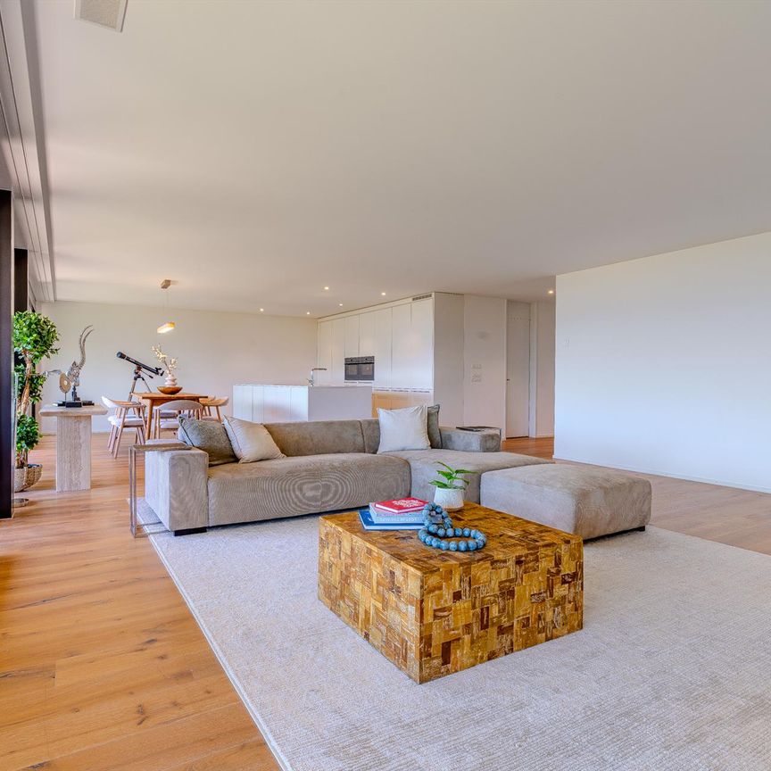5.5-Zimmer Terrassenwohnung mit traumhaftem Garten & Ausblick - Foto 1