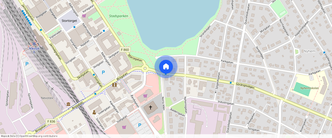 Nässjö, Parkgatan, **, 57138