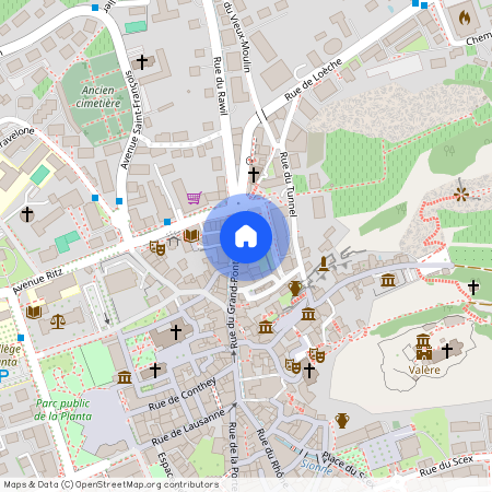 Rue du Grand-Pont 44, 1950 Sion