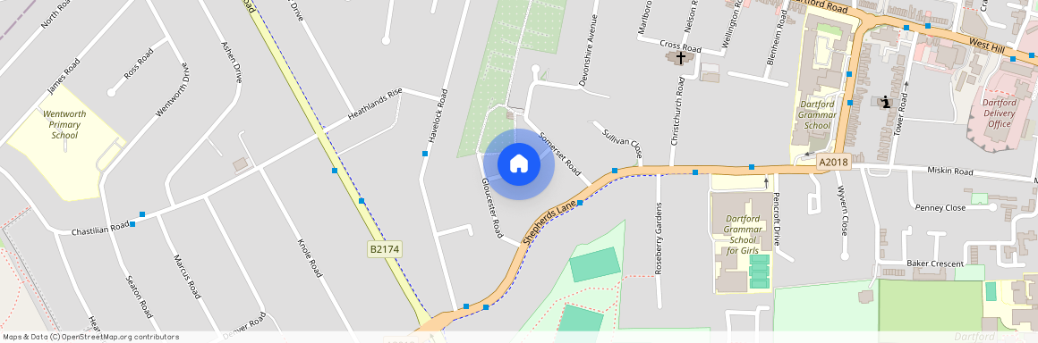 Bath Road, Dartford, Kent, DA1