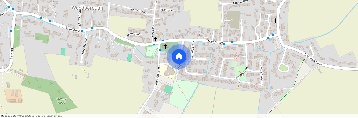 Church Walk, Woodborough, Nottingham