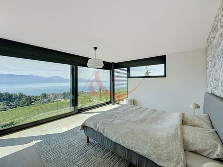 Propriété moderne offrant vue sur le lac et les Alpes ? La Conversion - Photo 2