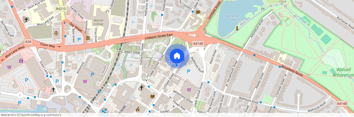 Lichfield Street, Walsall, WS1