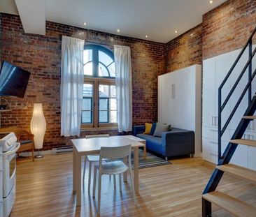 Loft entièrement meublé à louer Vieux-Québec juillet 2026 - Photo 3