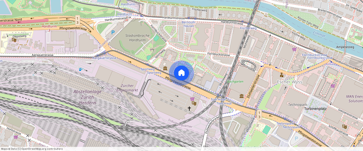 Pfingstweidstrasse ** d, 8005 Zürich