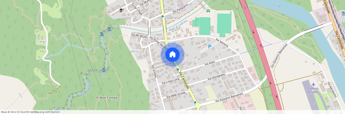 6527, Lodrino, Via Cantonale