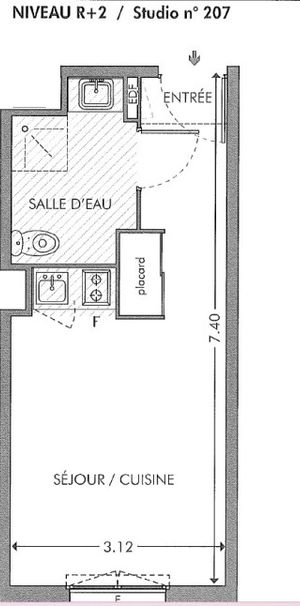 Location Appartement 1 pièce 21m² CENON 33150 - Photo 2