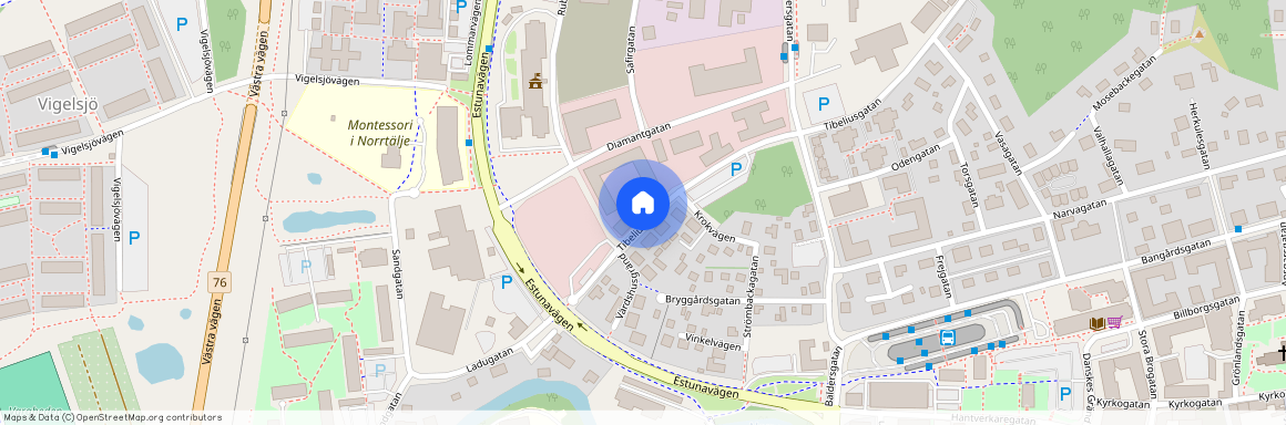 Tibeliusgatan 5B, Bryggårdsgärdet