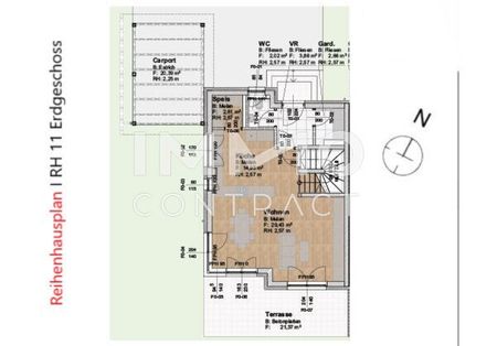 Provisionsfrei - Doppelhaushälfte in Hainburg an der Donau zu mieten - Foto 4