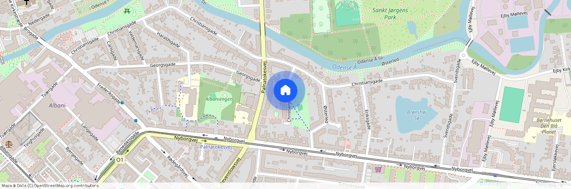 Christiansvænget 7, 1. th., 5000 Odense C