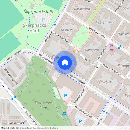 Skarpnäcks gård, Stockholm, Horisontvägen 23