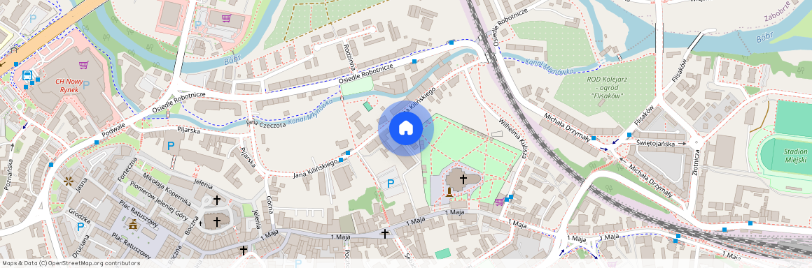 kilinskiego 22, Śródmieście, Jelenia Góra, dolnośląskie