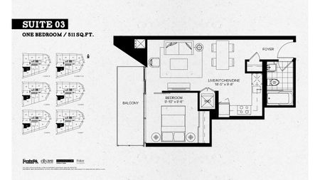 For Lease - 30 Ordnance Street Unit# 1103, Toronto, Ontario - Photo 4