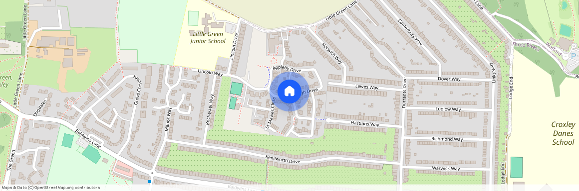 Scarborough Drive, Croxley Green, Rickmansworth, Hertfordshire, WD3