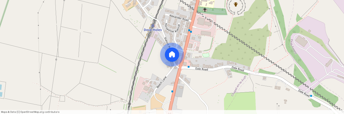 Station Road, Dove Holes, SK17