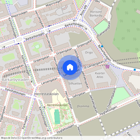 Lansengatan 17, Barkarbystaden