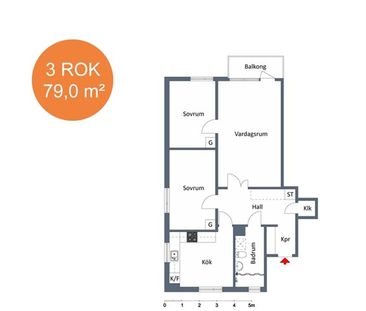 Östra Järnvägsgatan 1 B - Foto 3