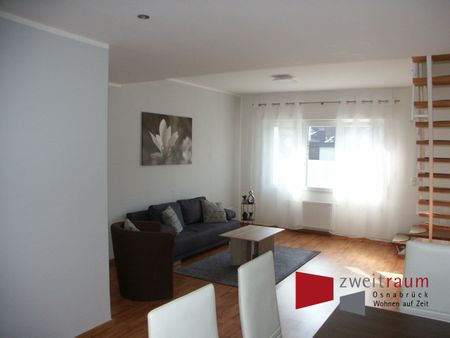 Hagen a.T.W., großzügig über 2 Etagen möblierte Maisonette-Wohnung. - Photo 2