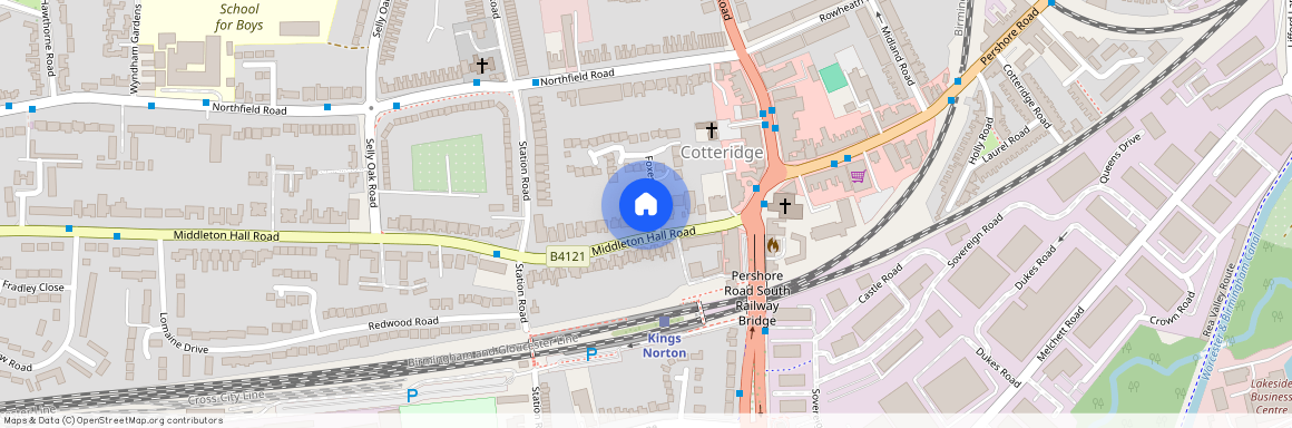 Middleton Hall Road, Cotteridge, Birmingham, B30