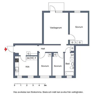 Norrängsgatan 7 B, Motala – 4 r.o.k – 88 kvm - Photo 3