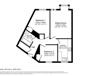 2 bedroom flat to rent - Photo 2