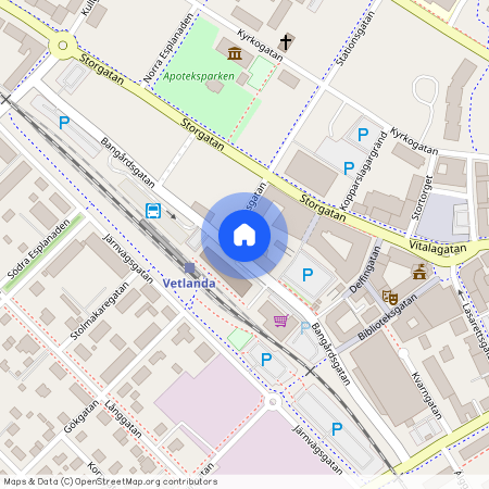 Stationsgatan 2A, Vetlanda
