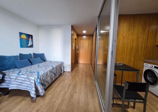 Furnished and equipped T0 flat next to Wisteria!