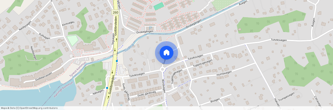 Gudö Åväg, Vendelsö