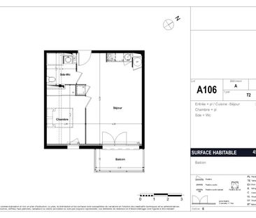 Location Appartement 2 pièces 45m² ST JORY 31790 - Photo 3