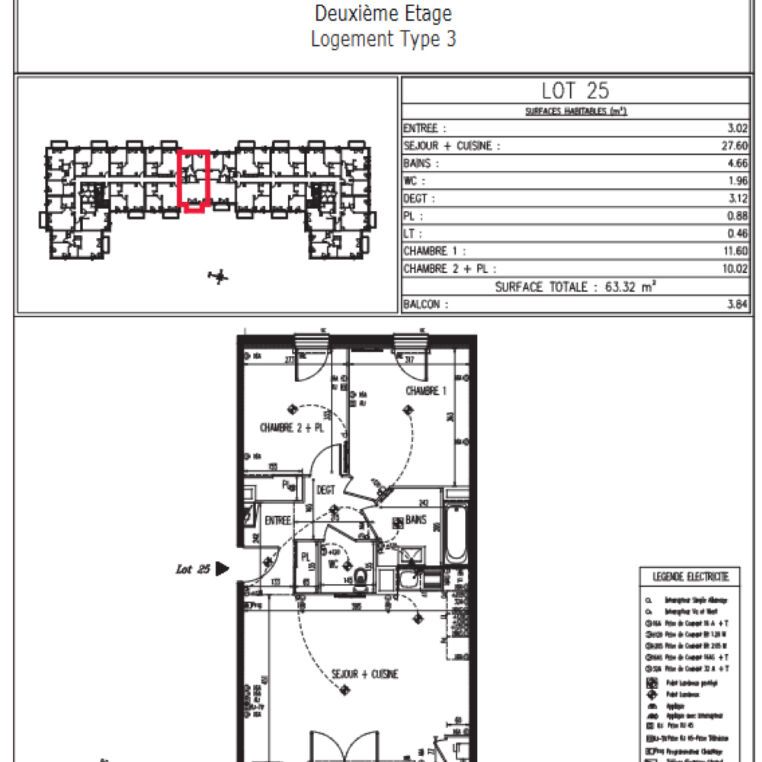 Appartement 3 pièces - Photo 2
