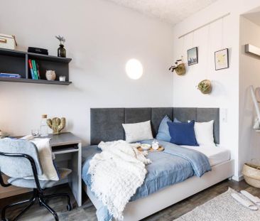 THE FIZZ Frankfurt - Vollmöbliertes Apartment für Studierende - Foto 5