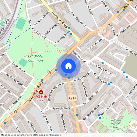 Wandsworth Bridge Road, Fulham, London, SW6