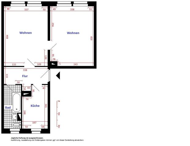 2-Raum-Wohnung - Photo 1