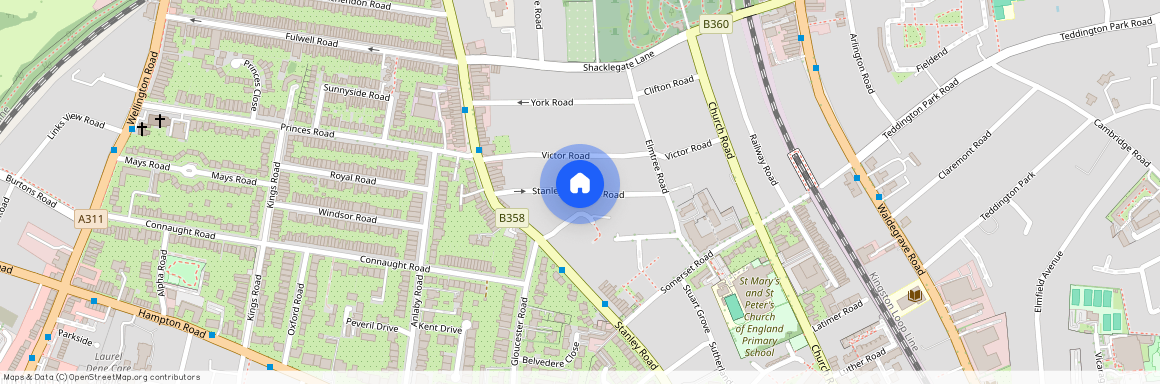 Stanley Gardens Road, Teddington, TW11
