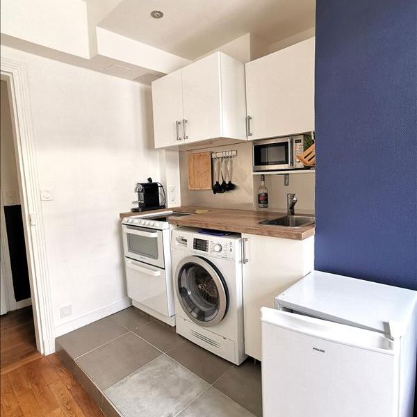 1 pièce - Meublé - 15,45 m² - 7ème étage - Colocation non autorisée - Photo 1