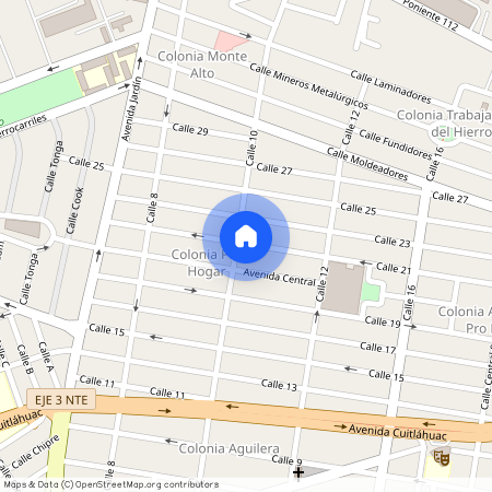 Calle 21, 262, Pro-Hogar, Azcapotzalco, Ciudad De México, 02600