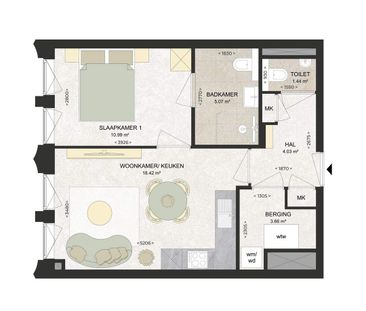 Appartement Kennedylaan, Haarlem - À Louer - Foto 1