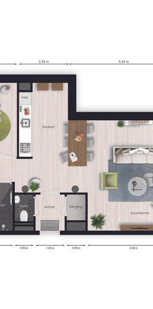 Te huur: Appartement Kadeplein in Roosendaal - Foto 2