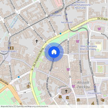 Magazinstraße 17, 08056 Zwickau