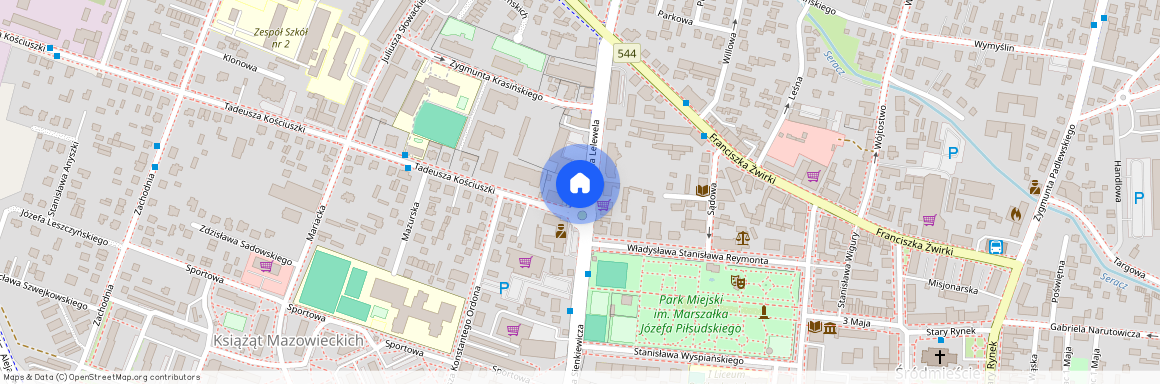 ul. Joachima Lelewela 1, Mława, mławski, mazowieckie